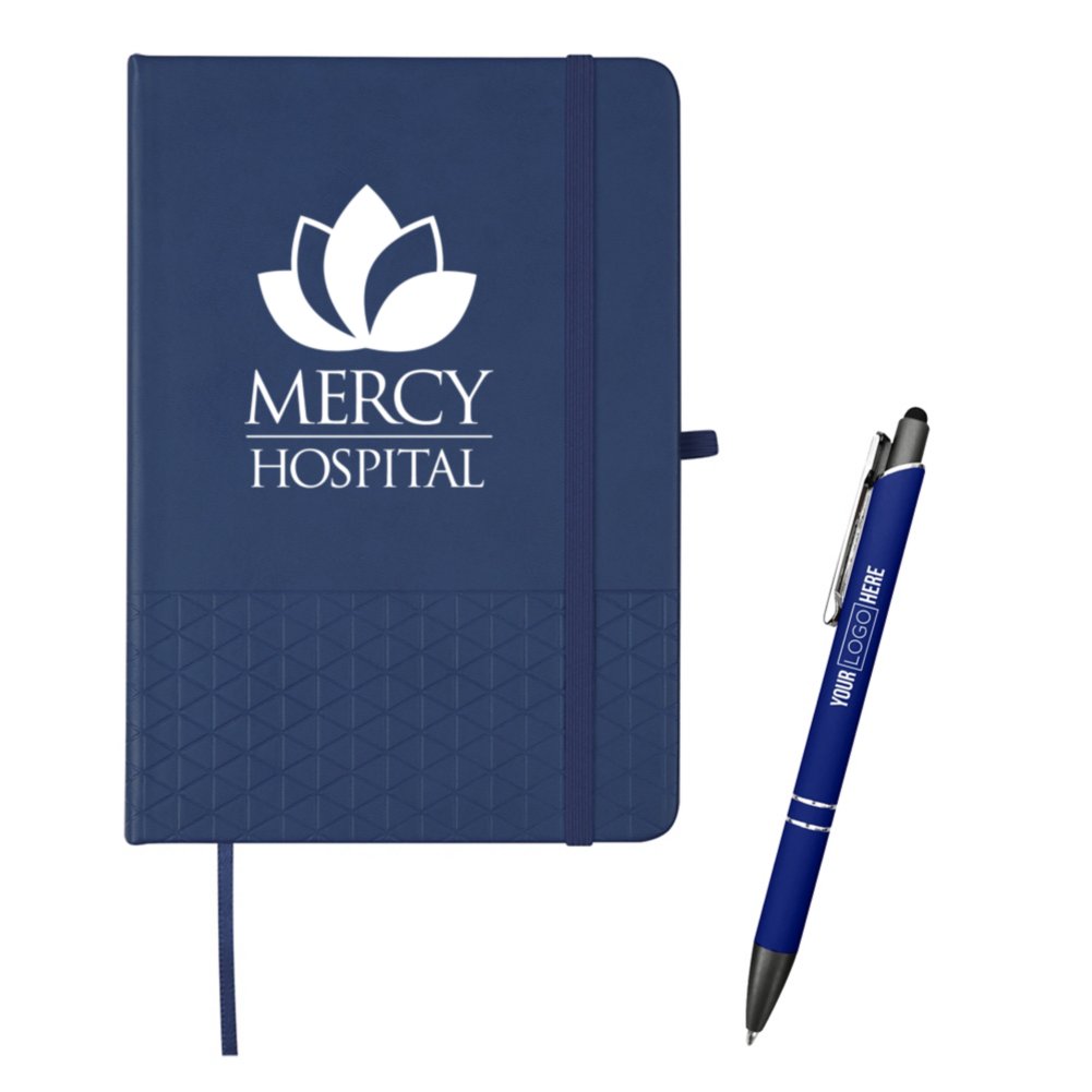 Add Your Logo: Executive Boxed Journal Set